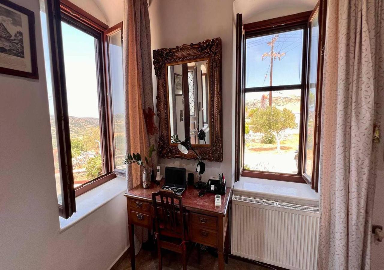 Πέτρινο Εξοχικό Σπίτι Στη Σύρο Agros  Экстерьер фото